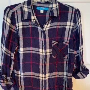 Thin flannel size M
